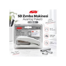 Sd Cs-5 Zımba Makinesi + No:10 Zımba Teli Seti
