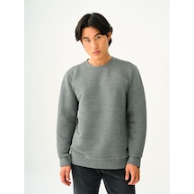 LOFT Regular Fit Erkek Sweatshirt Lf2037195 Q1.v1 Gri Melanj