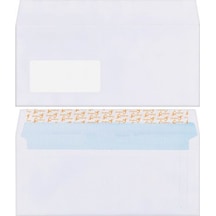 Zarfsan Diplomat Pencereli Zarf Slikonlu 105 X 240 110 G 50 Li