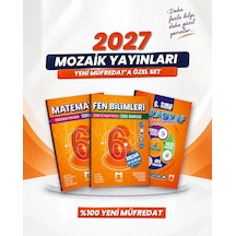Mozaik Yayınları 6. Sınıf Matematik-fen Bilimleri-paragraf Soru Bankası Seti 3 Kitap