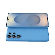 Samsung Galaxy Uyumlu - S26 Ultra Nano İçi Kadife Silikon - Mavi