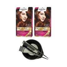 Palette Deluxe Saç Boya 6 - 70 Bakır Kahve+Boyama Seti