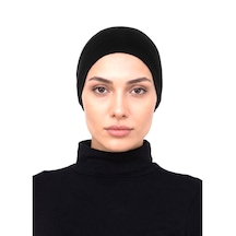 Alivascarf Pratik Boru Bone Siyah Geçmeli - Kaymaz Önü Dikişsiz Kadın Tesettür Hazır İç Bone Alivascarf Pratik Boru Bone Siyah Geçmeli - Kaymaz Önü Dikişsiz Kadın Tesettür Hazır İç Bone
