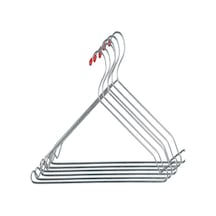 6'lı Metal Elbise Askısı 2,5 Mm Metal Kıyafet Askısı Metal Metalik Tr Diğer