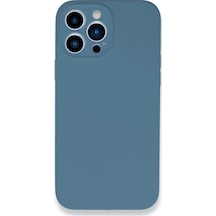 Newface  Apple  Uyumlu iPhone 13 Pro Max Kılıf Lansman Legant Silikon - Açık Mavi