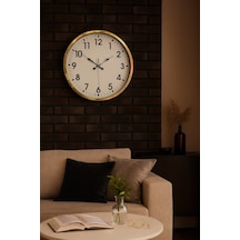Gold Standart 52 Cm Metal Zarif Duvar Saati 11