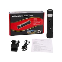 Suofeng Bisiklet Torchlu Bluetooth Hoparlörü - Su Geçirmez, Tepe Ses Kalitesi, 24 Saat Pil, El-işaretli Arama, Dış Batarya Fonksiyonu