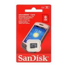 Sandisk Micro Sd 8Gb Hafıza Kartı Sdsdqm-008G-B35