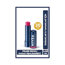 Renkli Dudak Bakım Kremi,pembe,4,8gr,nemlendirme,spf30,doğal Yağlar,e Vitamini,dudak Ve Yanak Için