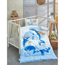 Komfort Home V9 %100 Pamuklu Silikon Bebek Yorgan Seti