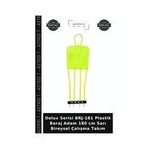 Delux Serisi Brj-181 Plastik Baraj Adam 180 Cm Sarı Bireysel Çalışma Takım