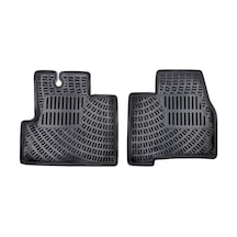 Fiat Panda Panelvan 2 Parça 3d Paspas Siyah 2014 Sonrası Rizlin