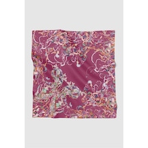 Buttonscarves Velmora Vual Kare Eşarp - Pigment Kırmızı