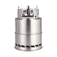 Jzcat Saplı Stil A Odun Sobası Gümüş