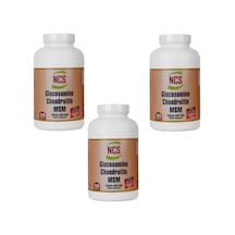 Glucosamine Chondroitin Msm Collagen Glukozamin 300 Tablet 3 Kutu 900 Tablet