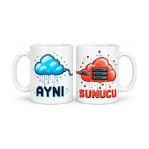Aynı Sunucu 2'li Porselen Kupa Seti - Model 700 Diğer