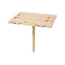 Portable Picnic Table Bambu Katlanır Masa Çok Renkli