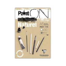 Clairefontaine Paint-on Naturel A5 250g.30yp Kr Tk Kısa Kn Yp 4 Lü