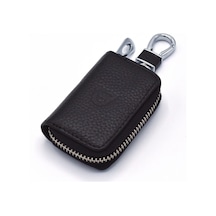 Dacia Uyumlu Deri Fermuarlı Anahtarlık Car Keychain