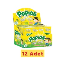 Hleks Patlayan Şeker Popios 4 gr 40 Adet Muzlu 12 Paket (Toplam 4