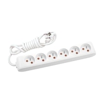 Mey İthalat Viko Multi-let Kablolu Grup Priz 6'' Lı 5 Metre