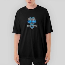 Megadeth Dystopia Skull Oversize Siyah Tişört Siyah