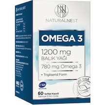 Natural Nest Omega 3 60 Kapsül Natural Nest Omega 3 60 Kapsül