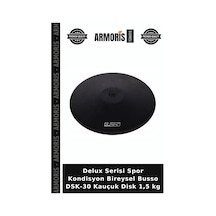 Delux Serisi Spor Kondisyon Bireysel Busso Dsk-30 Kauçuk Disk 1,5 Kg