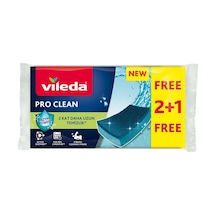 Pro Clean Aktif Enzimli Düz Sünger, 3 Lü Paket