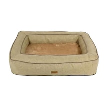 Lepus Comfort Kedi Ve Köpek Yatağı Haki Yeşil Large 100x70x18 Cm 249-54012.03
