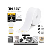 Cırt Cırt Bant Beyaz 4 Çift Güçlü Yapışma Özellikli