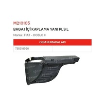 Bagaj İçi Kaplama Yanı Pls Sol Doblo Iı 1