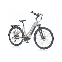 Corelli Sacha-l Elektrikli Kadın Şehir Bisiklet Hd 46cm 28 Jant 9 Gri