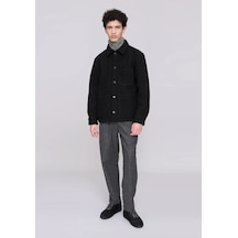 A.p.c Lüks Italyan Yün Emile Gömlek - Ceket Siyah