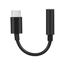 Typec - 3.5mm Kulaklık Adaptörü Usb 3.1 Typec Erkek - 3.5 Aux Ses Dişi Jak Ses Adaptörü