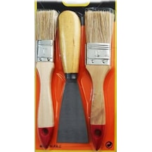 Boya Kestirme Fırça- Spatula Seti 3lü Timya/go1395 201792