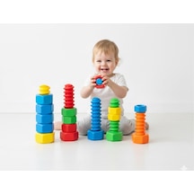 Montessori Sayma Ve İstifleme Oyuncakları Küçük Çocuklar İçin
