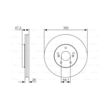 Bosch 0986479r47 Fren Diski 45251seaj01