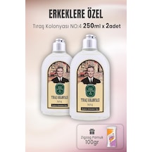 Tıraş Kolonyası No: 4 X 2 Adet Ve Zigzag Pamuk 100 Gr