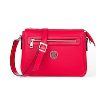 Bilik Deri Kırmızı Rölax Kadın Çapraz Askılı Çanta Dlr 117 Kırmızı
