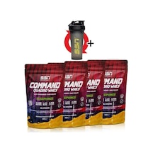 SSN Sports Style Nutrition Command Quadro Whey 1800 gr 60 Şase Muz Mango (15X4 DOYPACK) Kombinasyon