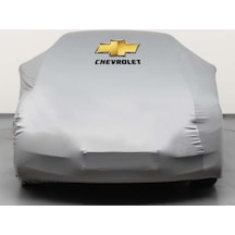 CHEVROLET NUBİRA SEDAN (2005-2010) Kumaş Logolu Oto Branda - Penye Örtü GRİ