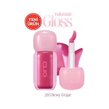Pigmentli, Parlak Bitişli Dolgunlaştırıcı Lip Gloss Volumate Gloss 205 Dewy Grape Çok Renkli