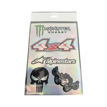 Hologram Sticker A3 Çok Renkli 89581234