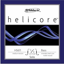 D'Addario Hs611 3/4M Helicore Solo A Kontrabas Teli (La)