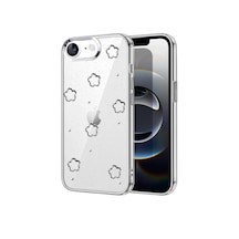 Apple Uyumlu iPhone 16e Fiyonk Desenli Kapak - Desen 2 -