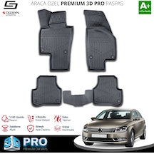 S-dizayn Vw Passat B7 3d Pro Havuzlu Paspas 2010-2014 A+ Kalite
