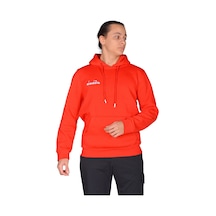 Diadora Bergamo - Erkek Kırmızı Pamuklu Spor Sweatshirt