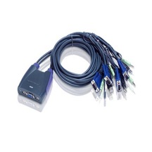 Aten Cs64Us At 4 Port Usb Vga/Audıo Cable Kvm Switch