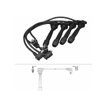 Kraftvoll Hyundai Accent Era İle Uyumlu 2006-2011 1.4 Benzinli Buji Kablosu Silikon